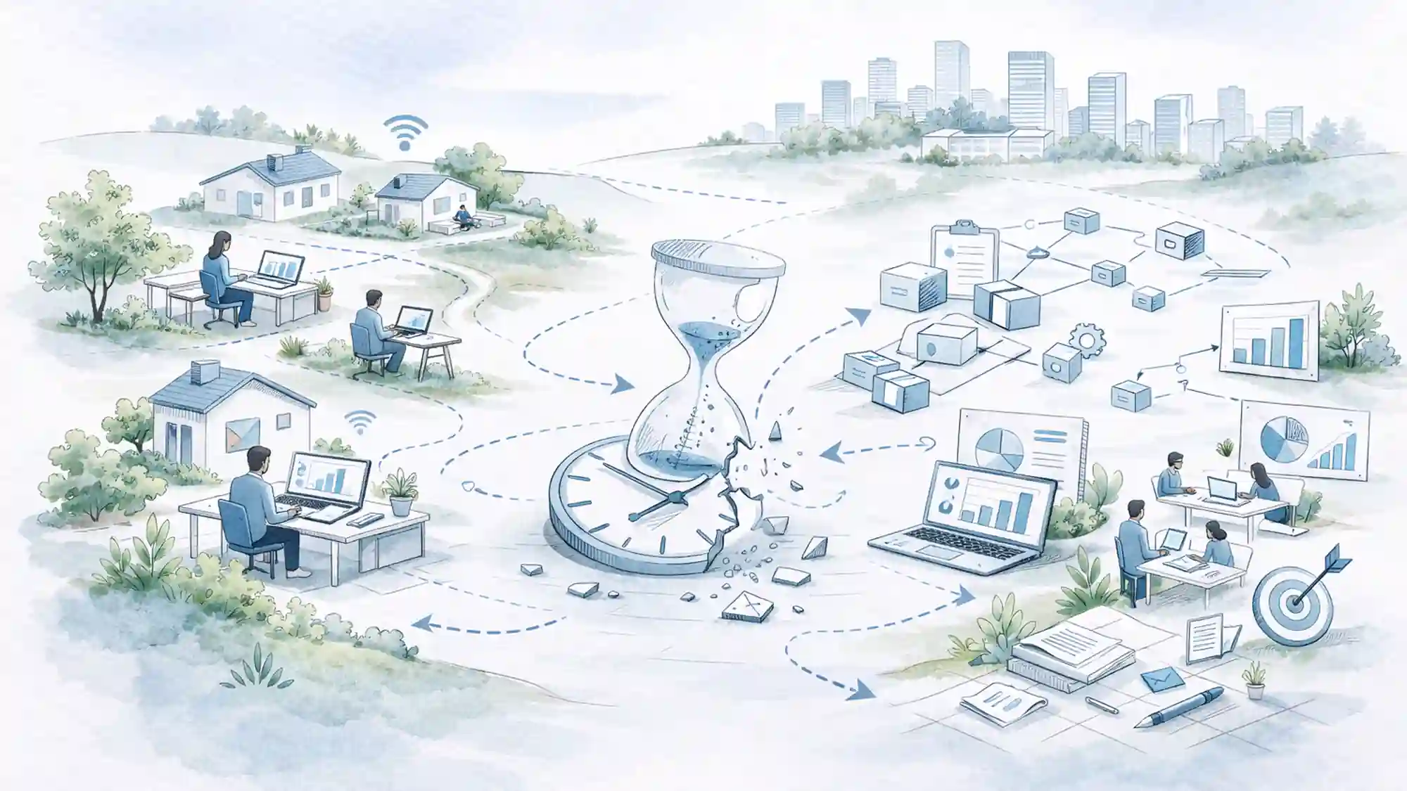 Remote, IA : même combat. Le temps n'est plus la mesure